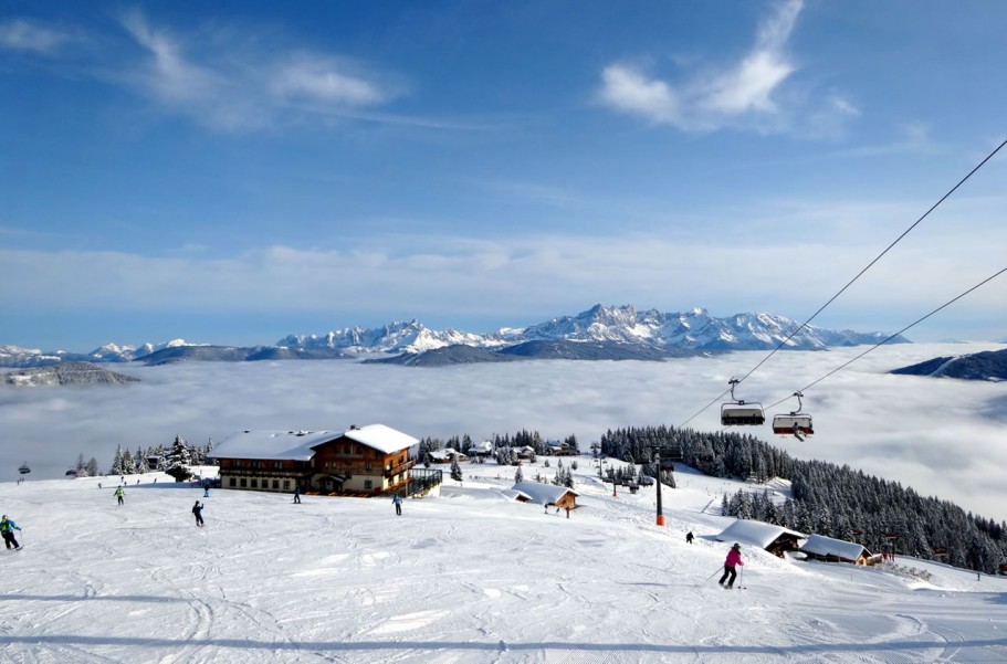 Skigebiet Flachau im Snow Space Salzburg